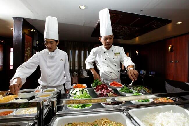 myanmar river cruises food and drink 2